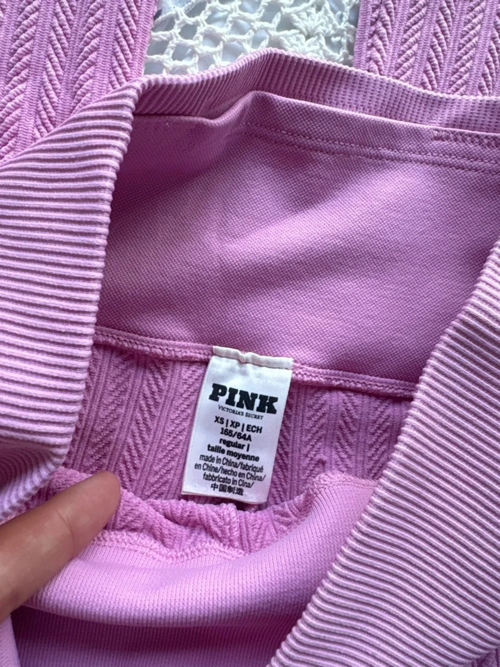 Victoria’s Secret PINK soft seamless cable flare leggings - Picture 5 of 8